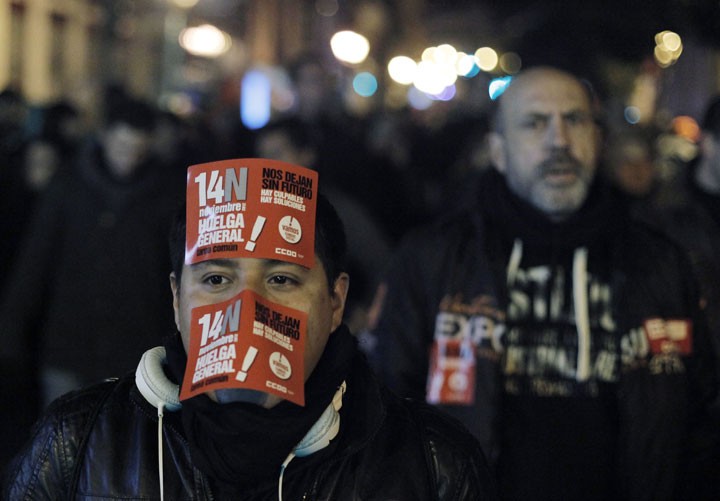 Европа отмечает День солидарности массовыми забастовками