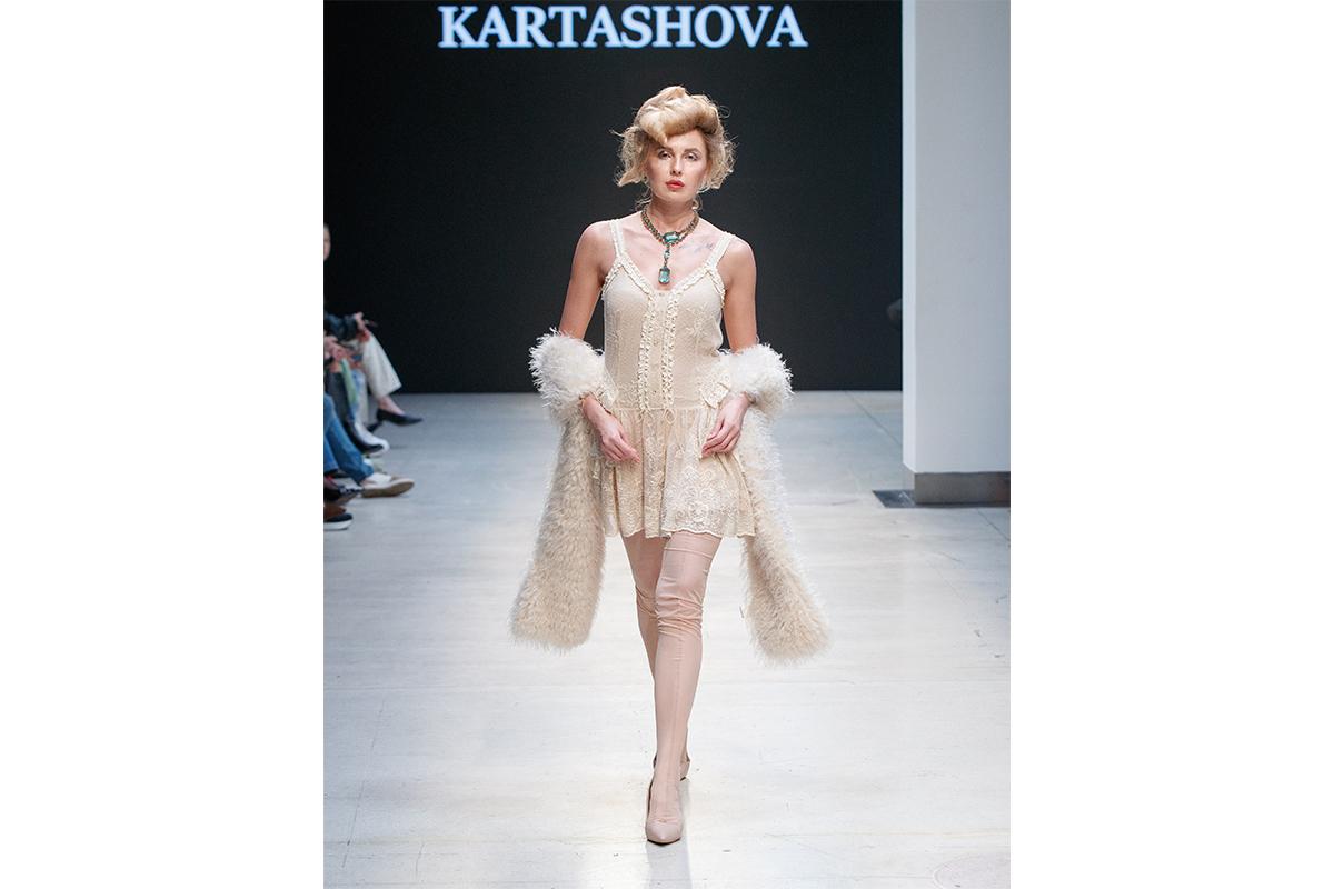Показ Kartashova на Московской неделе моды