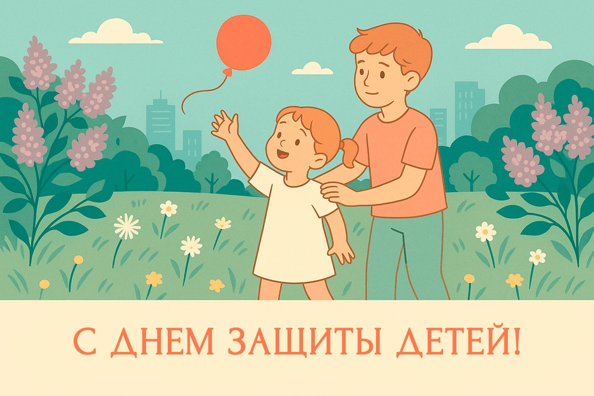 Открытки с Днем защиты детей. 30 красивых, советских открыток на 1 июня
