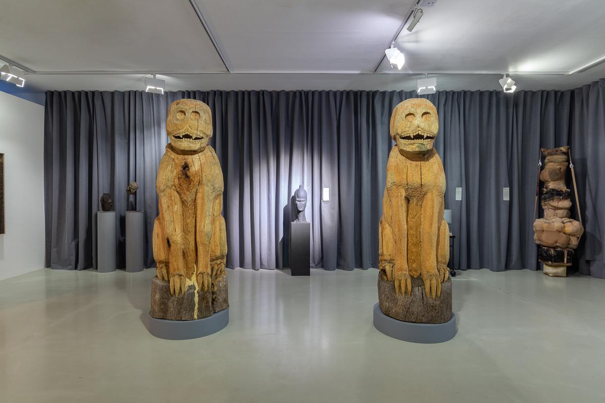 Евгений Антуфьев. Без названия (Идол I) и Без названия (Идол II), 2025