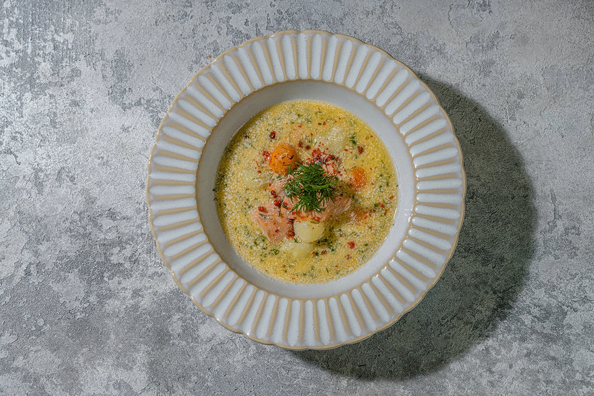 Финский рыбный суп лохикейто