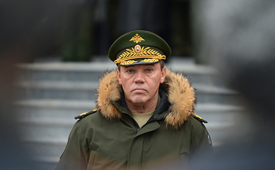 Начальник Генштаба вооруженных сил России генерал Валерий Герасимов