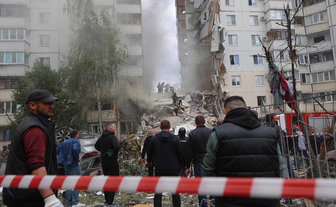 Обрушение жилого дома в Белгороде после обстрела. Главное