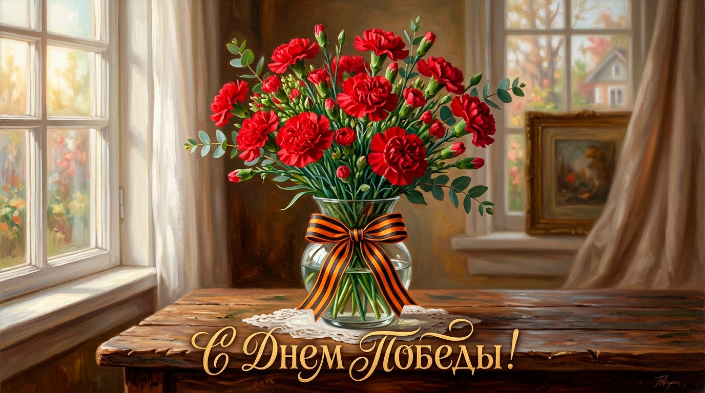 40 праздничных открыток к 9 Мая. Скачайте и отправьте