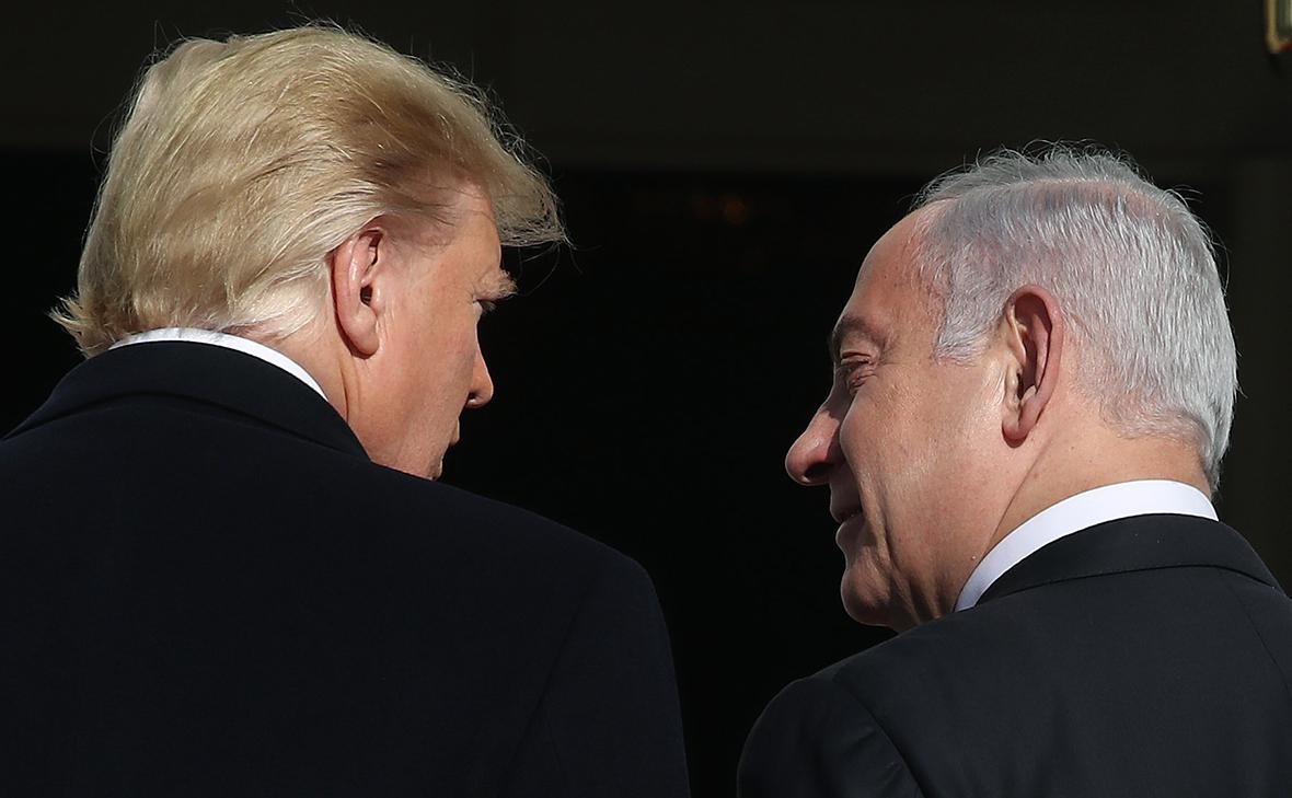 Дональд Трамп и Биньямин Нетаньяху