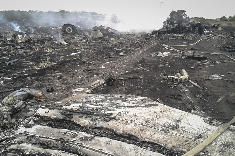 Под Донецком разбился Boeing 777 "Малайзийских авиалиний"