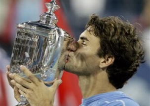 Федерер третий раз подряд выиграл US Open