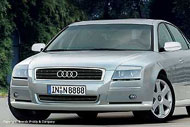 Audi A8 с новым двигателем