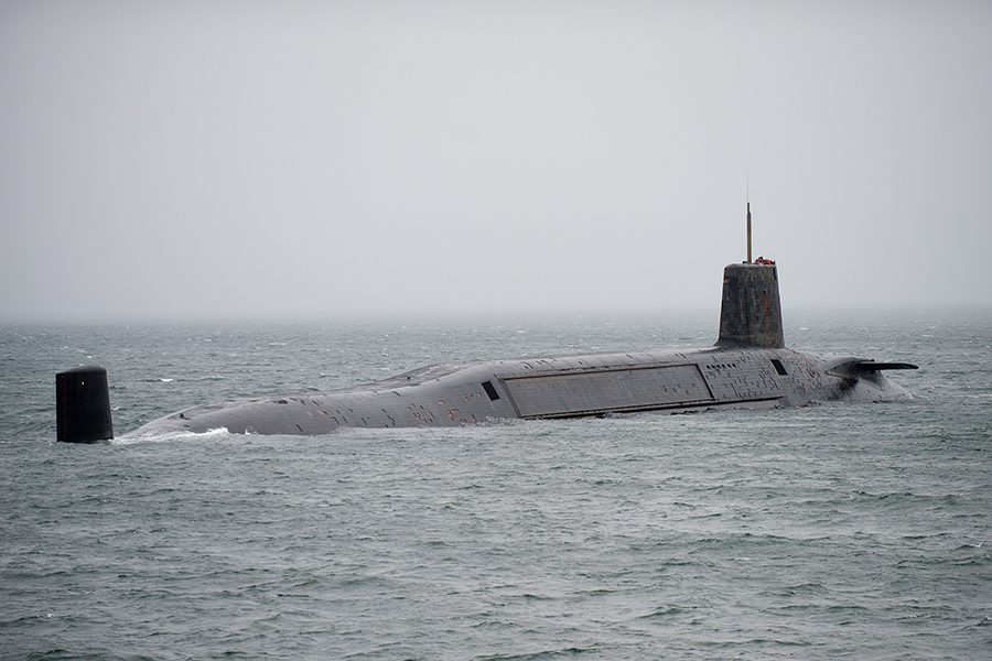 Стратегические подлодки типа Vanguard стоят на вооружении Великобритании с 1990-х годов. Они похожи на американские субмарины Ohio. На этих подлодках также размещают ракеты Trident II D5&nbsp;&mdash; их Британия берет из общего с Соединенными Штатами пула