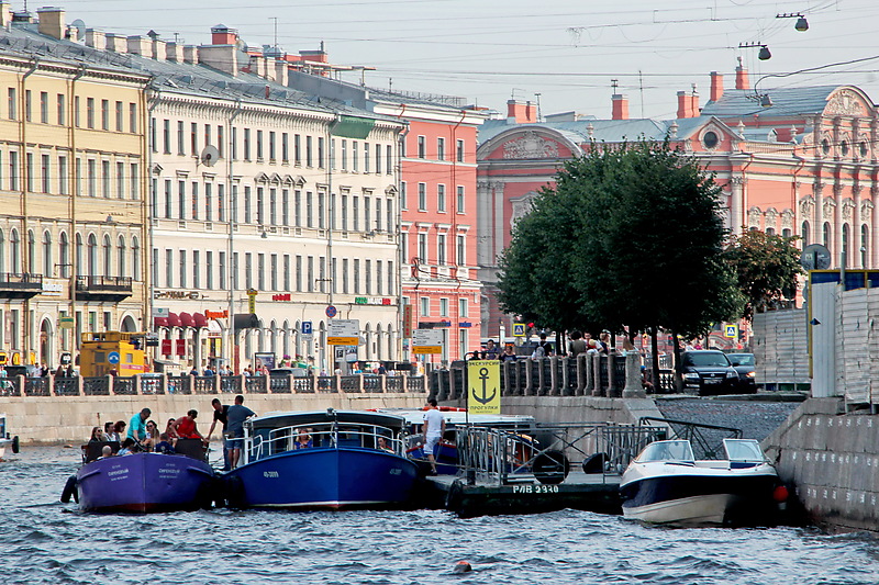 Санкт-Петербург. Река Фонтанка