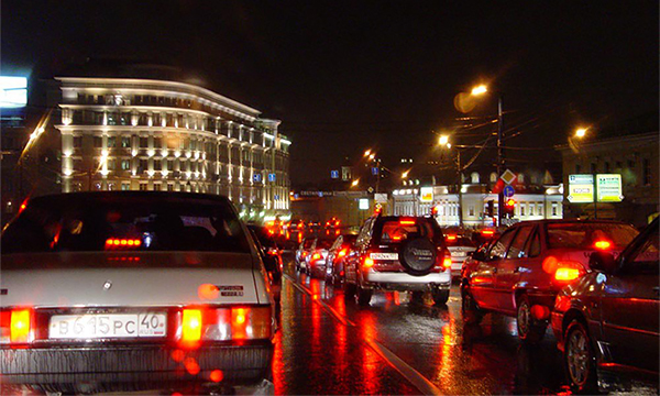 Сервис «Яндекс.Пробки» предсказал девятибалльные вечерние пробки в Москве