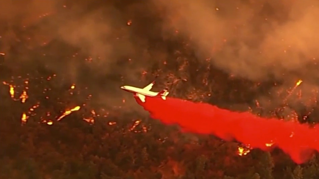Во время пожаров в Калифорнии загорелся Йосемитский парк. Видео