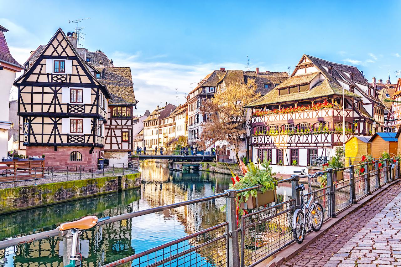 Еще один пример фахверковой архитектуры &mdash; столица французского Эльзаса&nbsp;Страсбург