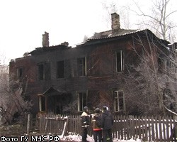 Милиция устанавливает виновных в гибели 7 человек при пожаре дома 