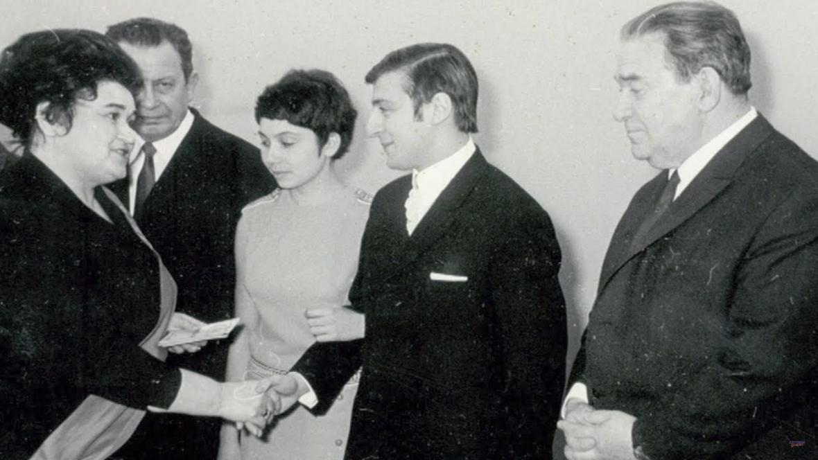 Геннадий Хазанов и Злата Эльбаум, 1970 год