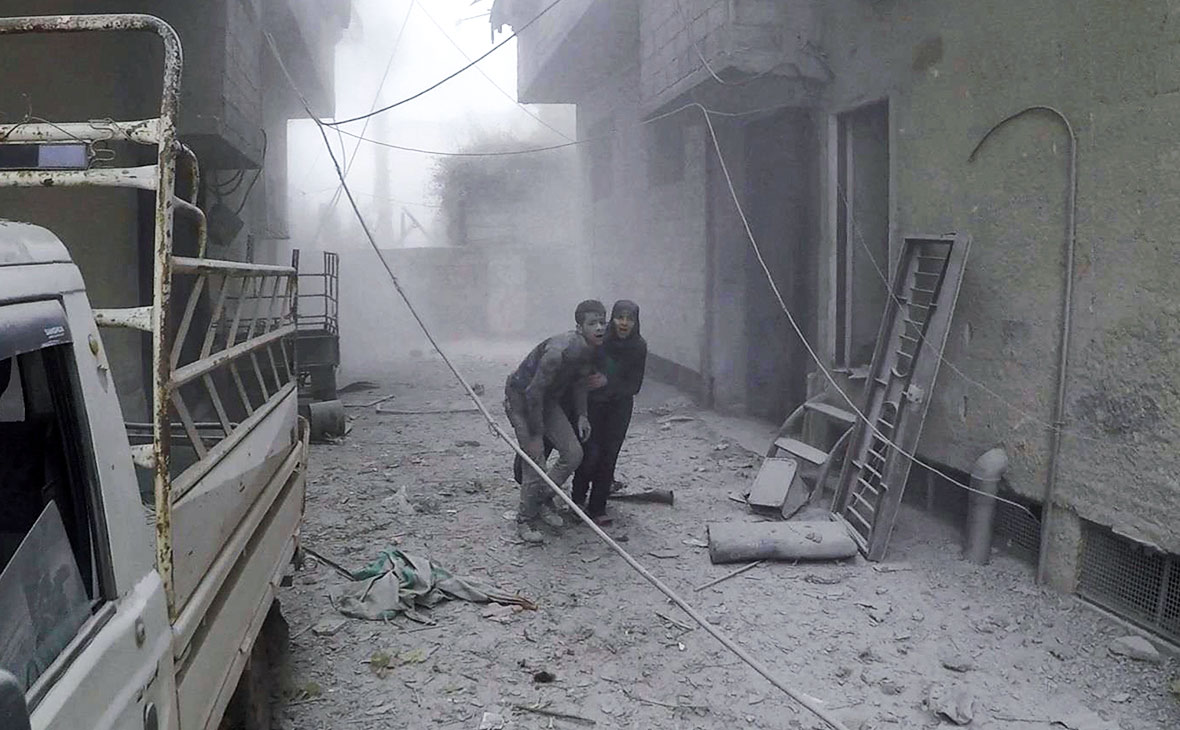 Фото:Syrian Civil Defense White Helmets / AP