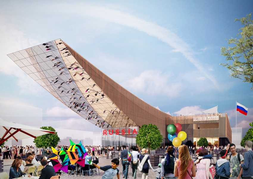 Стальные ульи и бетонный лес: как будут выглядеть павильоны Expo 2015