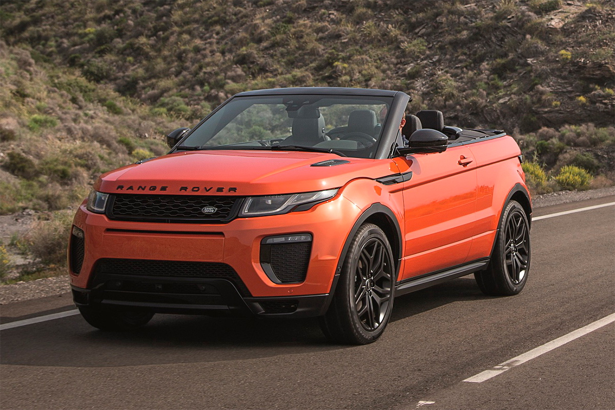 Land Rover представил кабриолет Range Rover Evoque :: Autonews