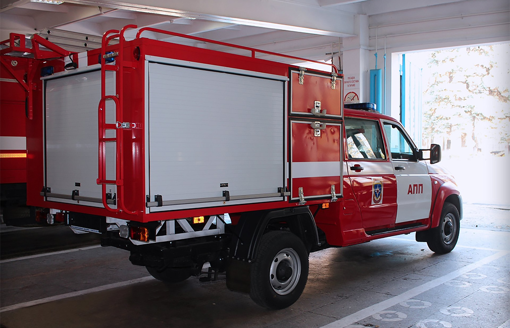 УАЗ разработал пожарный автомобиль