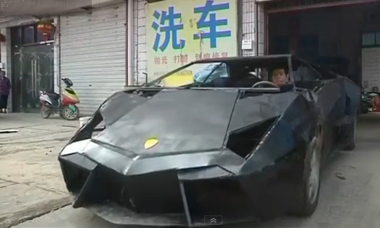 Китаец построил Lamborghini Reventon из металлолома