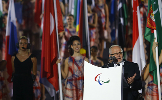 Президент Межданародного параолимпийского комитета Филип Крэйвен


