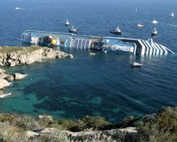 Находившиеся на борту лайнера Costa Concordia петербуржцы едут домой