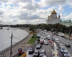 В воскресенье движение в центре Москвы будет перекрыто