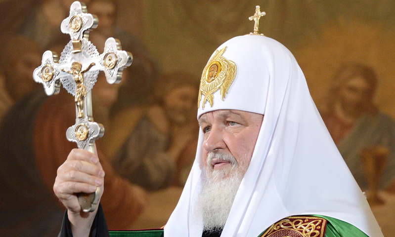 Глава РПЦ Патриарх Кирилл призвал священнослужителей