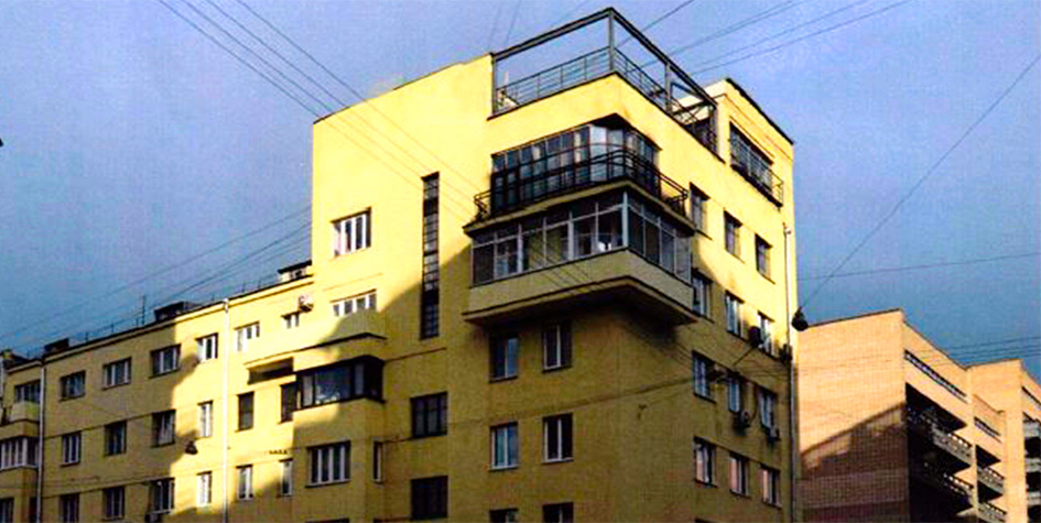 Жилой дом Сахаротреста расположен на 2-й Тверской-Ямской улице