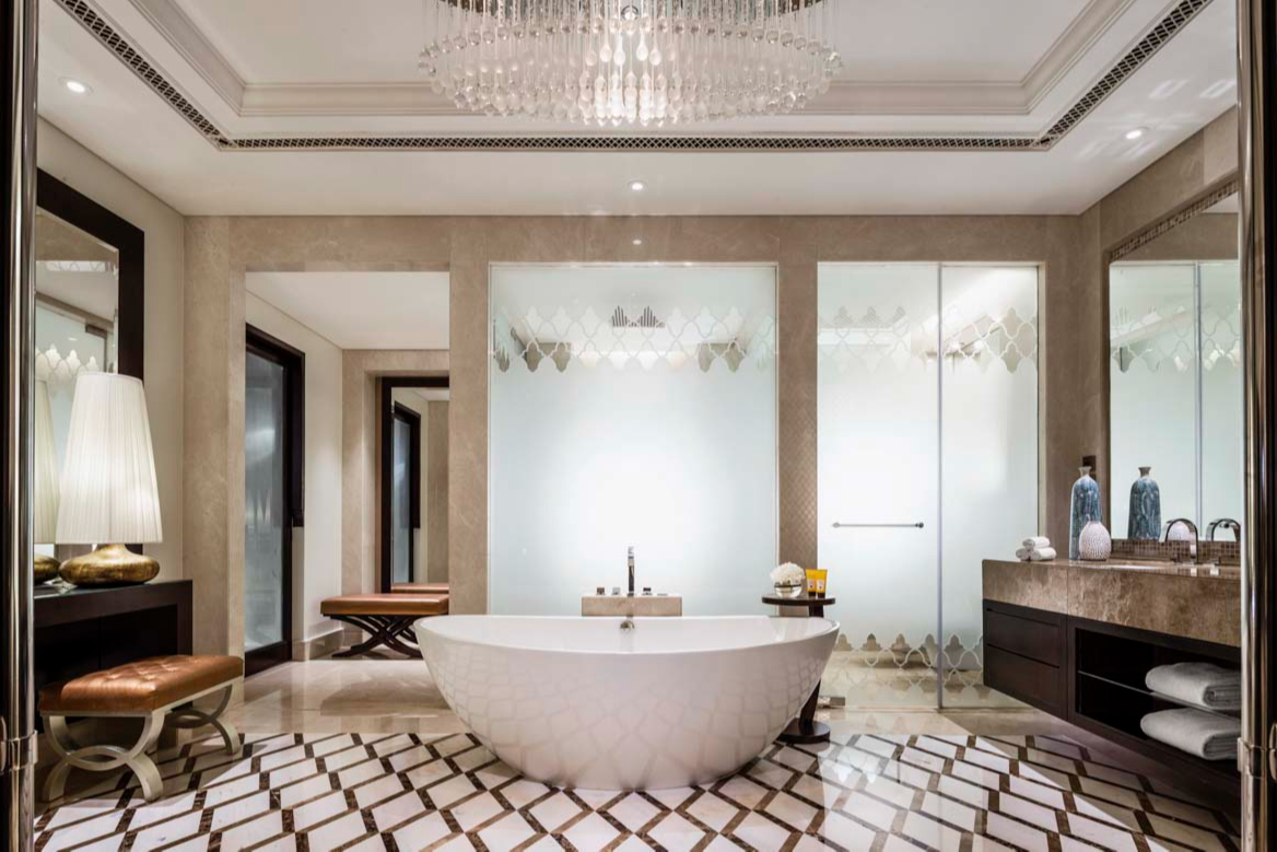 Ванная комната на вилле, отель One&amp;Only The Palm (Дубай)