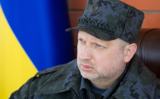 Cекретарь Совета национальной безопасности и обороны Украины Александр Турчинов