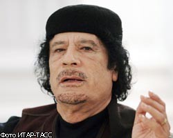 Швейцария решила заморозить счета М.Каддафи