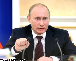 В.Путин: Необходимо решить задачу по снижению нагрузки на бизнес 