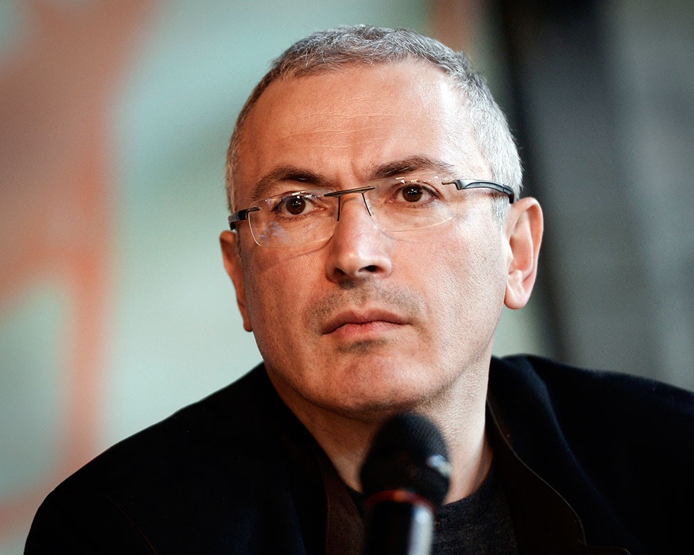 Бывший руководитель и основной бенефициар компании ЮКОС Михаил Ходорковский 