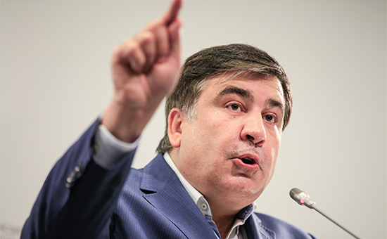 Экс-губернатор Одесской области Михаил Саакашвили


