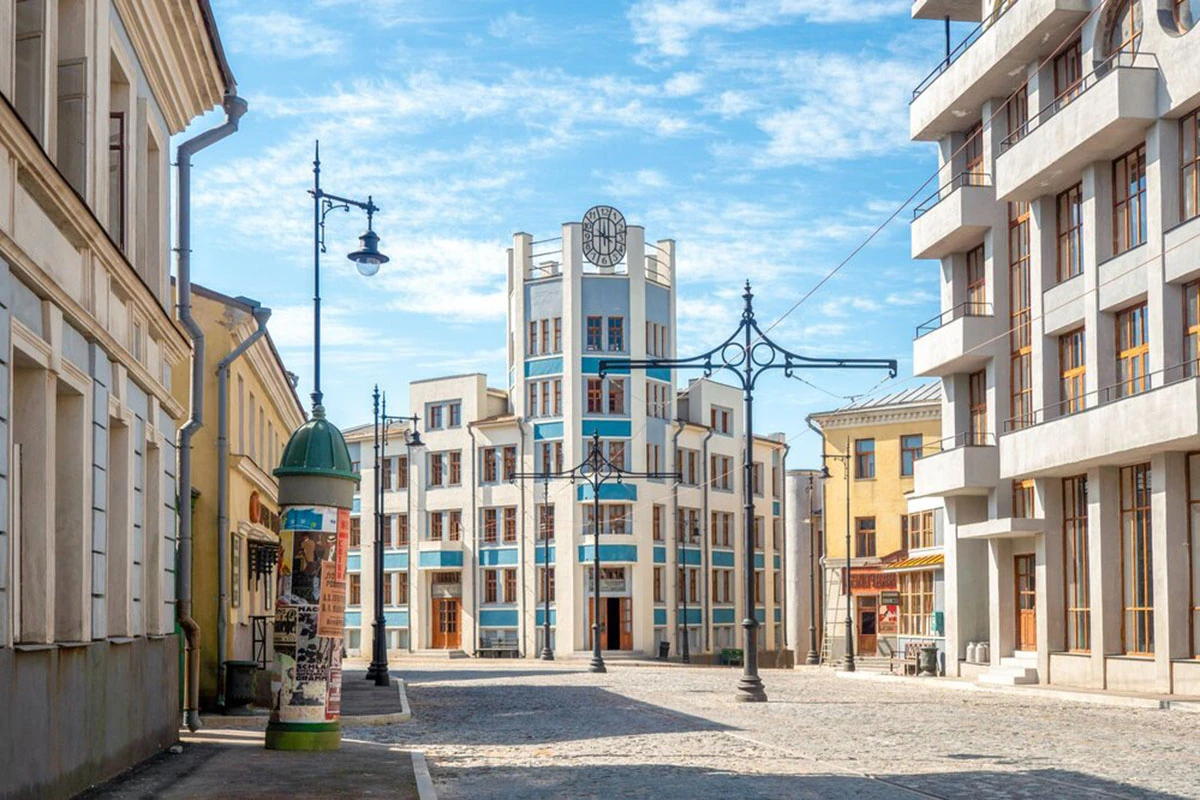 Площадка для съемок в кинопарке «Москино»