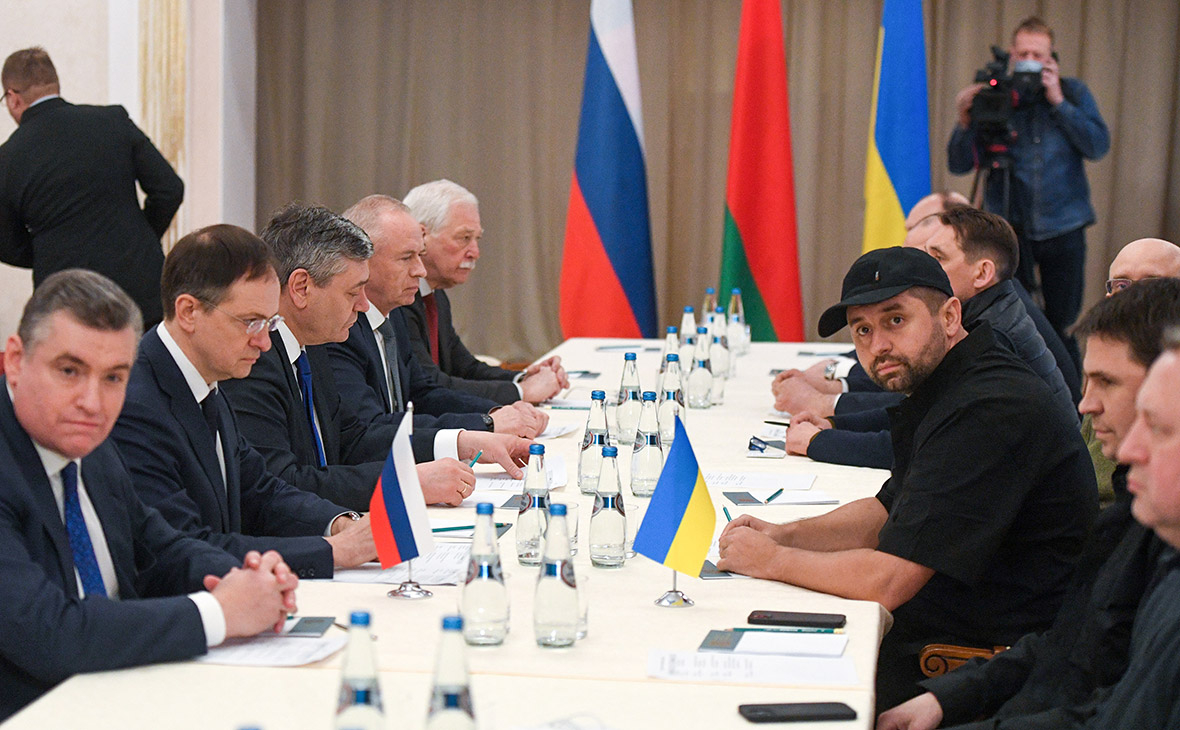 Российско-украинские переговоры в Белоруссии