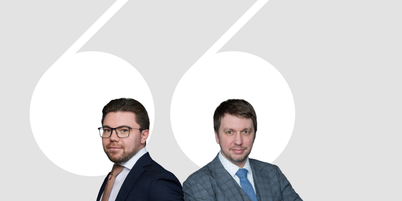 Фото: персональные брокеры инвестбанка «Синара» Артем Рассказов и Константин Топольский