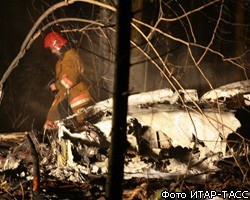 Черный ящик упавшего под Минском самолета признан нечитаемым