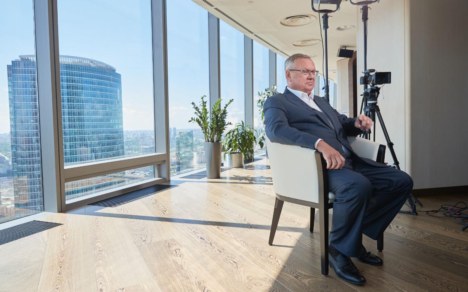 Президент &mdash; председатель правления ВТБ Андрей Костин