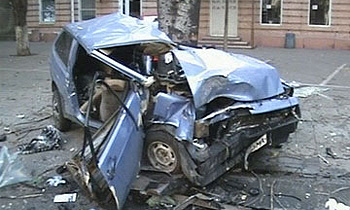 В Самаре ВАЗ-2108, перевозивший 11 человек, врезался в иномарку