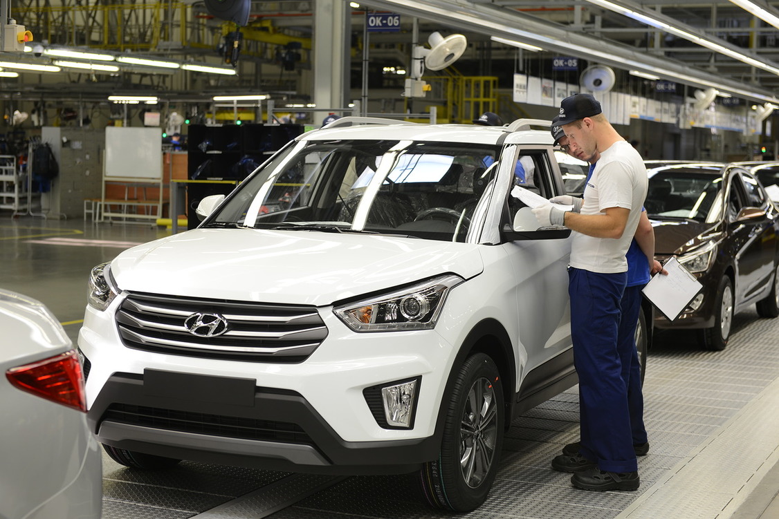 Кроссовер Creta на&nbsp;заводе Hyundai в&nbsp;Петербурге

&nbsp;