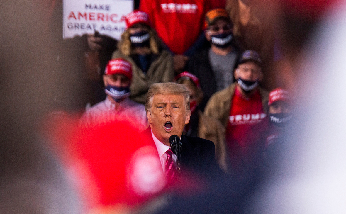 Трамп назвал себя защищающей «американскую мечту» от хаоса стеной