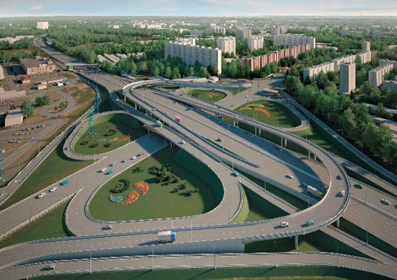 В 2022 году планируется завершить реконструкцию развязок на пересечении МКАД с Осташковским и Алтуфьевским шоссе