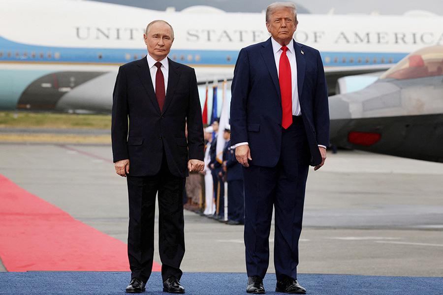 Владимир Путин и Дональд Трамп