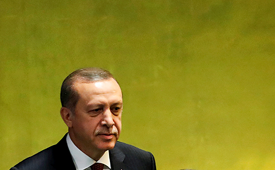 Президент Турции Реджеп Тайип Эрдоган


