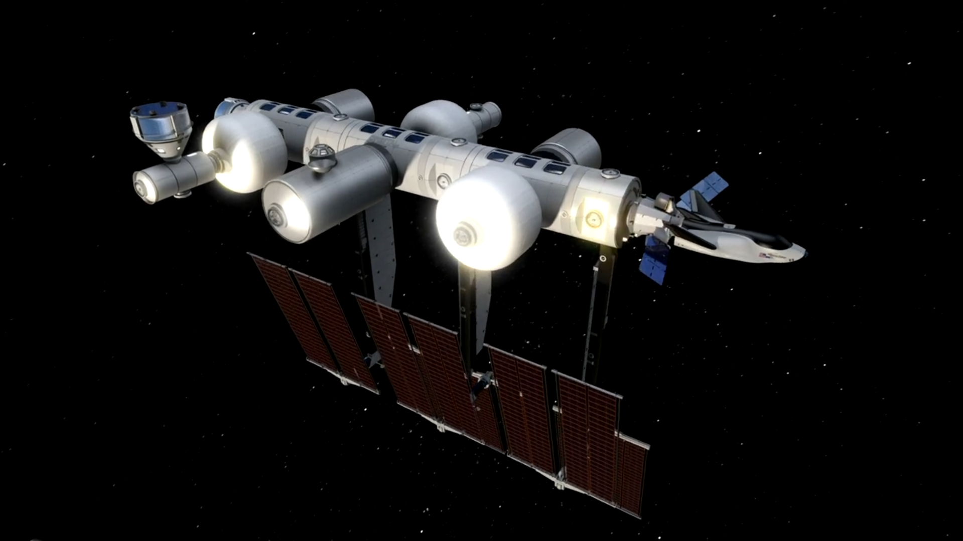 Модель станции Orbital Reef