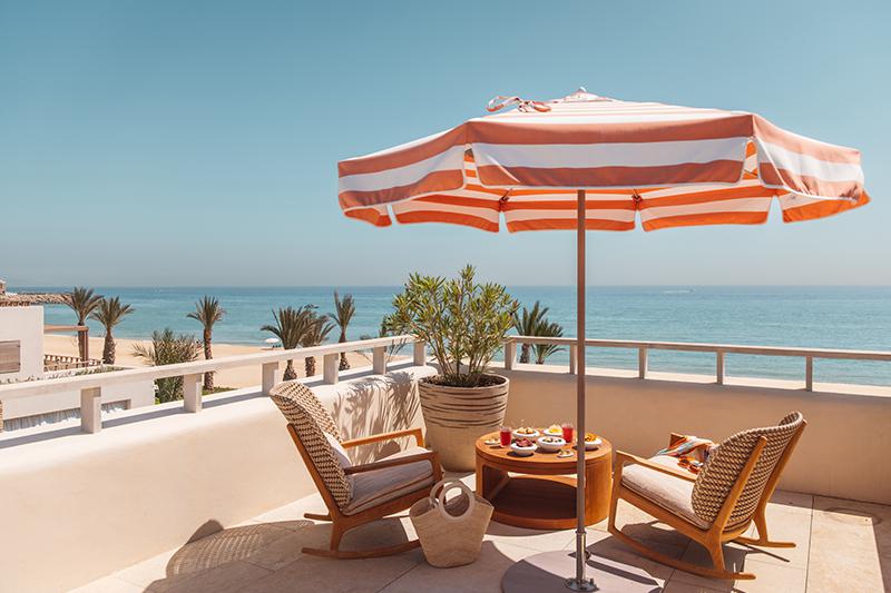 Терраса отеля Royal Mansour Tamuda Bay