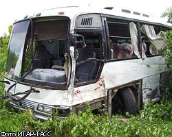 Рейсовый автобус попал в ДТП в Краснодарском крае