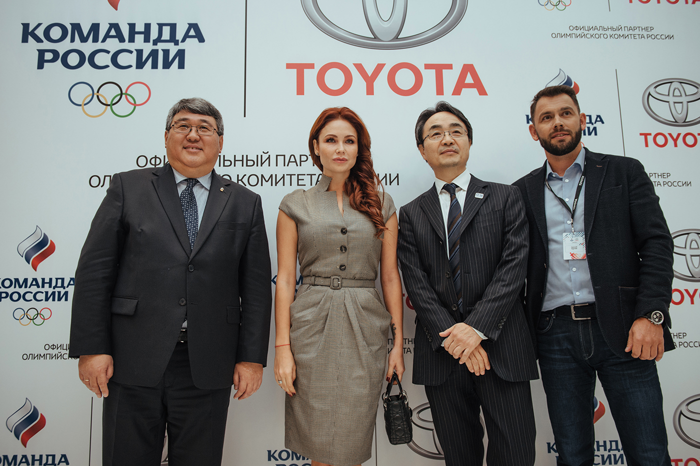 Тойота и Олимпийский Комитет России объявили о начале партнерства